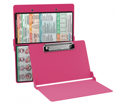 WhiteCoat Clipboard® - Pink OB Ultrasonography Edition